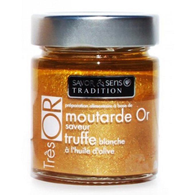 Moutarde saveur truffe très'or