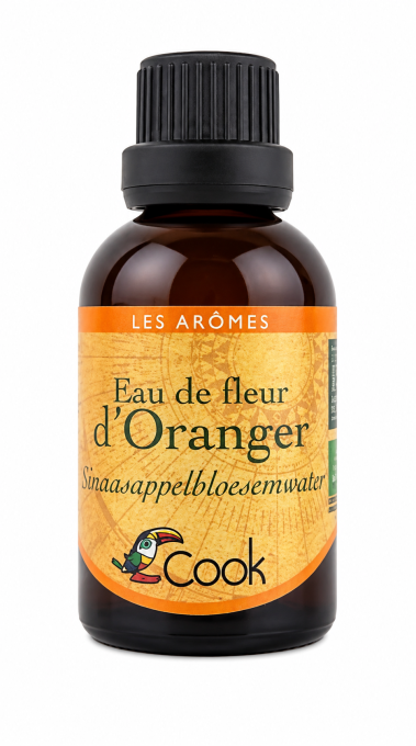 Eau de fleur d'oranger bio Cook 50ml