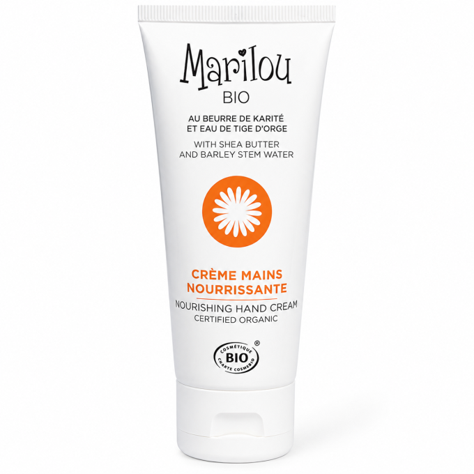 Crème Mains Nourrissante Bio Marilou Bio 75 ml – Karité & Aloe Vera