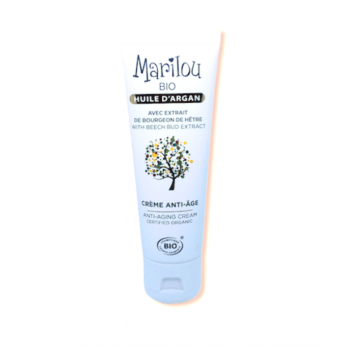 Crème anti-âge à l'huile d'argan bio