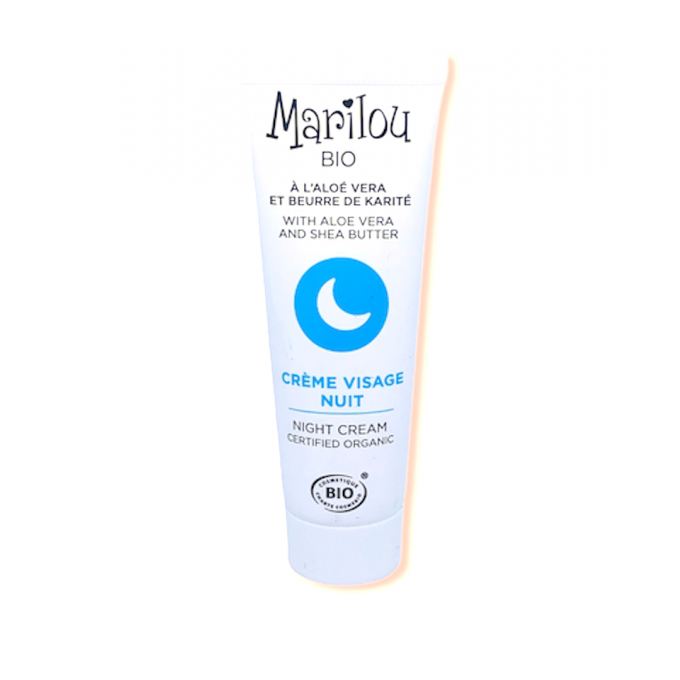 Crème visage nuit bio