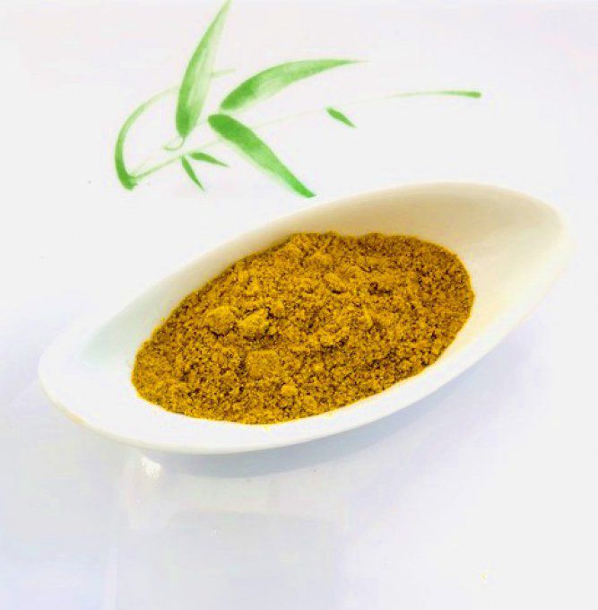Curry doux biologique les 30 gr