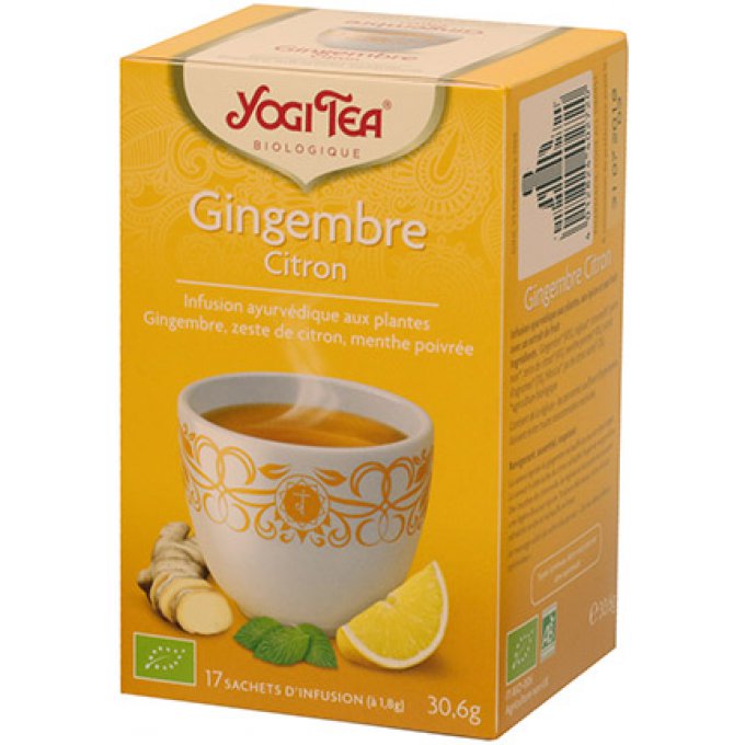 Yogi tea Gingembre citron