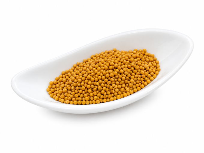 Graines de moutarde jaune bio – épice entière pour cuisine