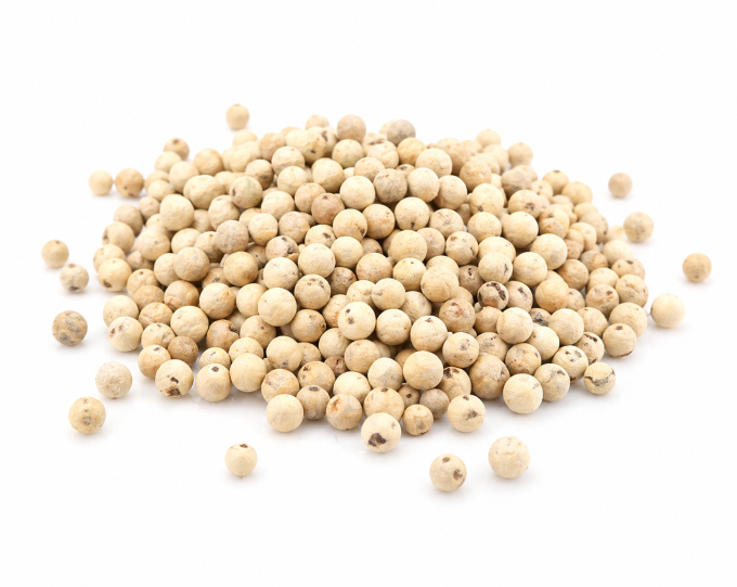 Poivre blanc bio en grains – Assaisonnement fin et délicat