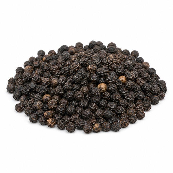 Poivre noir bio en grains – Poivre aromatique à moudre