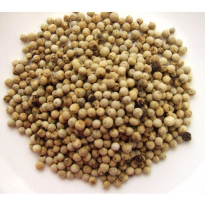 Poivre blanc entier les 100 gr