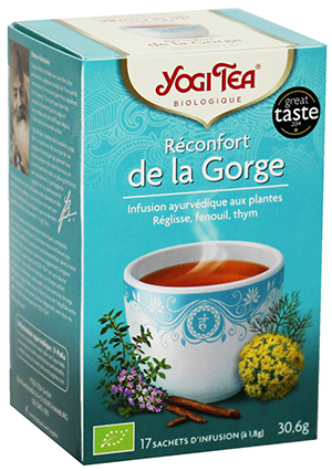 Yogi tea Réconfort de la gorge