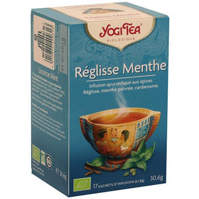 Yogi tea Réglisse menthe