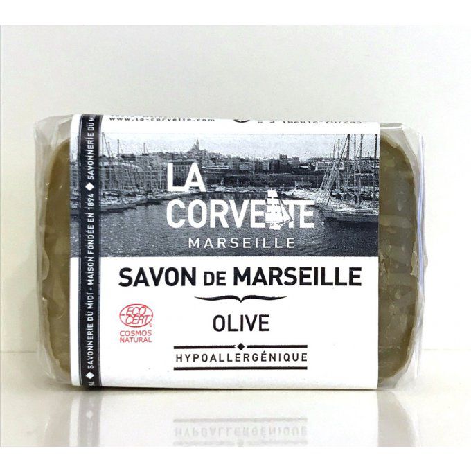 Savon de Marseille olive 100 gr ecocert