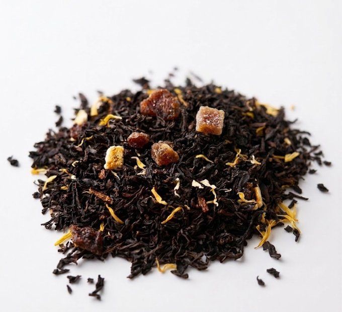 Thé Noir des Délices Bio – Abricot, Orange & Bergamote