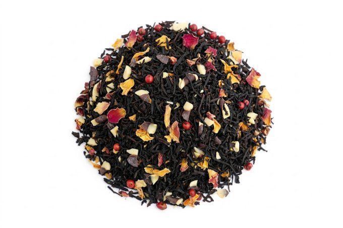 Thé Noir Poussière d’Étoile – Praliné, Cacao & Coco