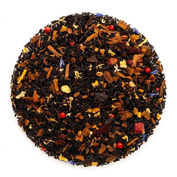 Thé Noir Rêve de Noël Bio – Cannelle, Gingembre & Agrumes