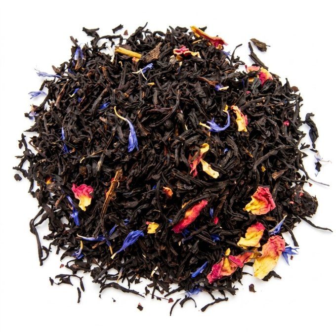 Thé Noir Symphonie de la Rose – Thé Floral & Fruité