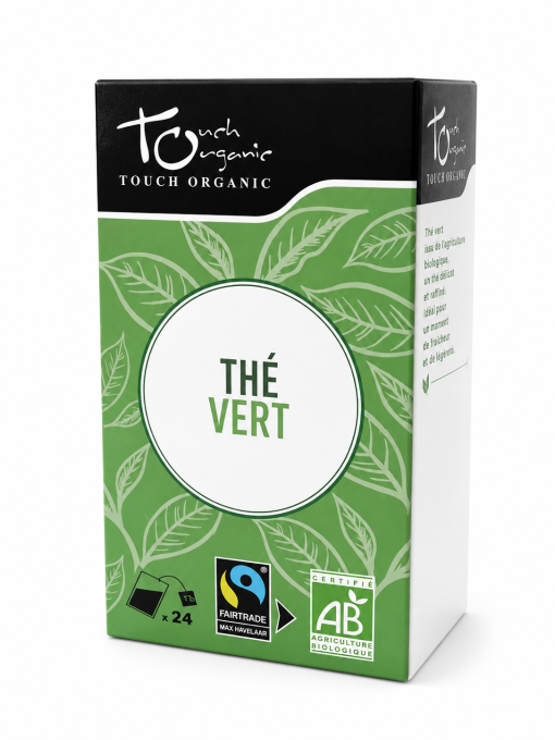 Thé Vert Bio Touch'Organic – Thé équitable en sachets