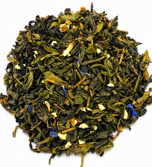 Thé Vert Orange Bleue Bio – Thé vert à l'orange