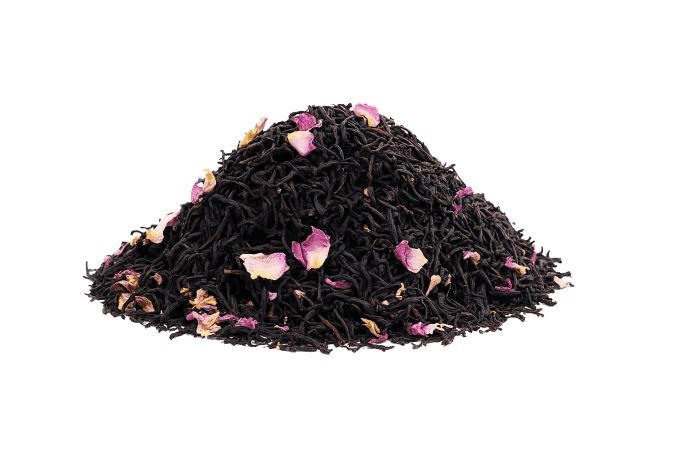 Thé noir à la rose biologique