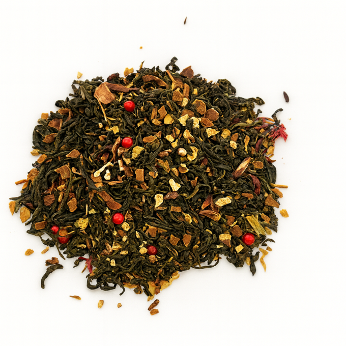 Thé  vert  Lumière de noël bio